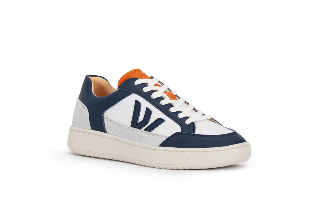 THE WANDERER SNEAKERS - White Blue Orange