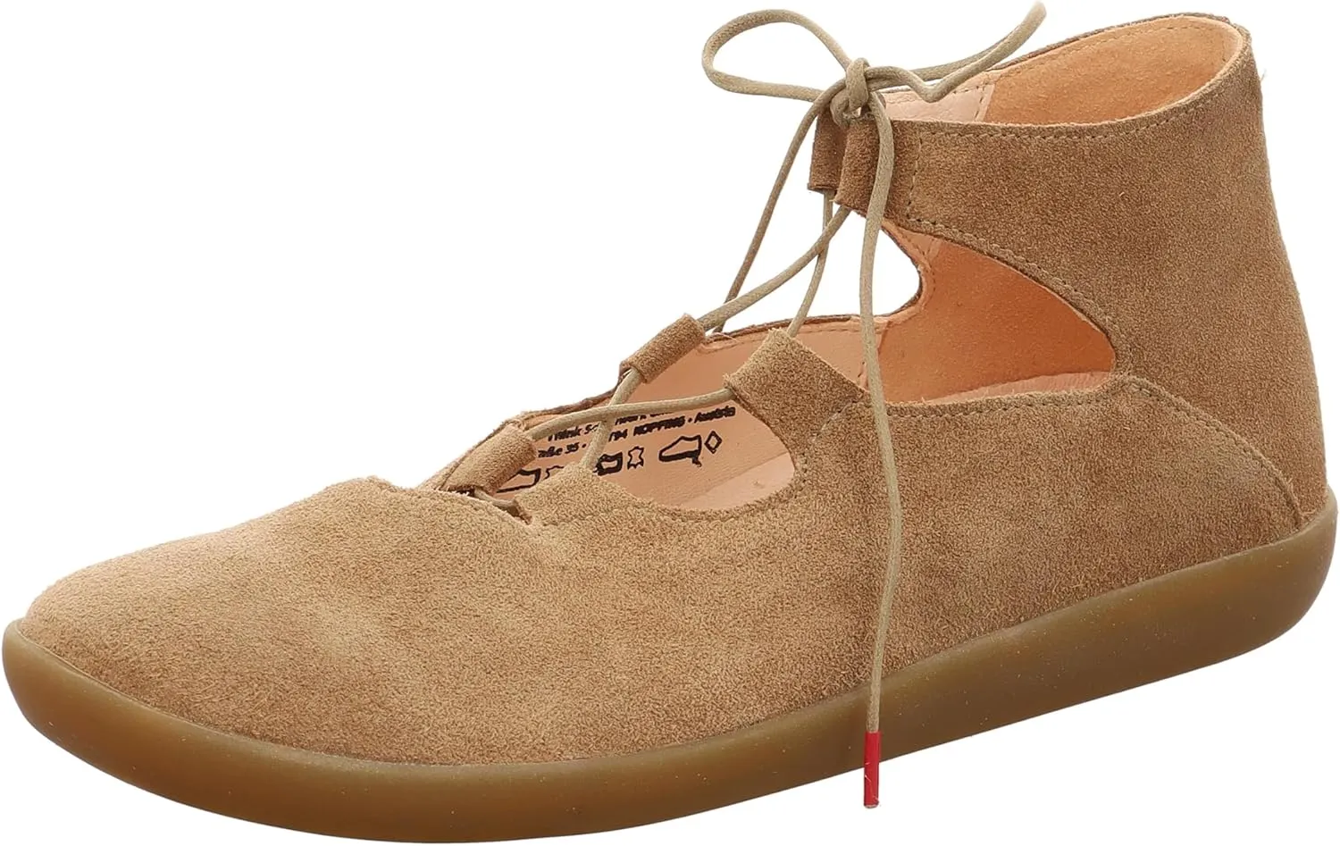 Think! Damen Nature Nachhaltige Wechselfußbett Sandalette