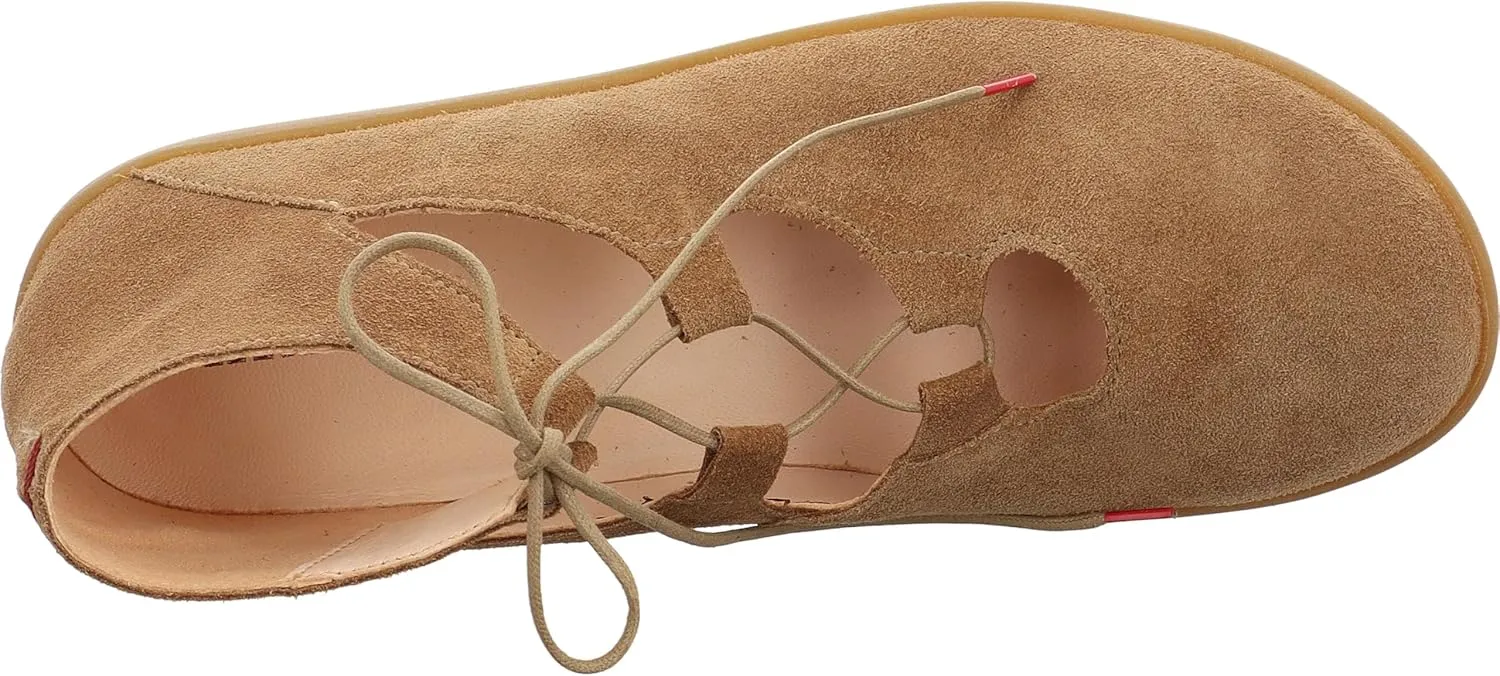 Think! Damen Nature Nachhaltige Wechselfußbett Sandalette