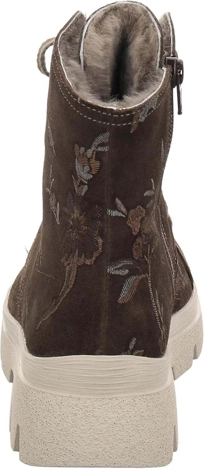 THINK! Kangae Women's Chrome-Free Tanned Lambskin Snow Boots