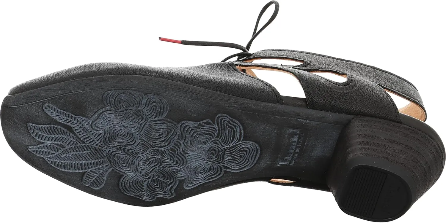 Think! Women's Aida Chrome-Free Tanned Sustainable Slingback Pumps