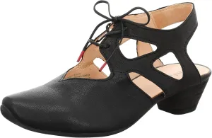 Think! Women's Aida Chrome-Free Tanned Sustainable Slingback Pumps