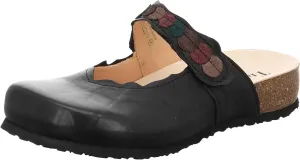 Think! Women's Julia Leather Lining Slippers, Black Estate 0000, 8 Women
