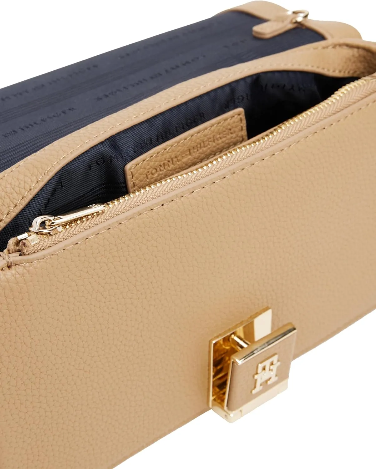 Tommy Hilfiger Chain Flap Bag with Removable Crossbody Strap