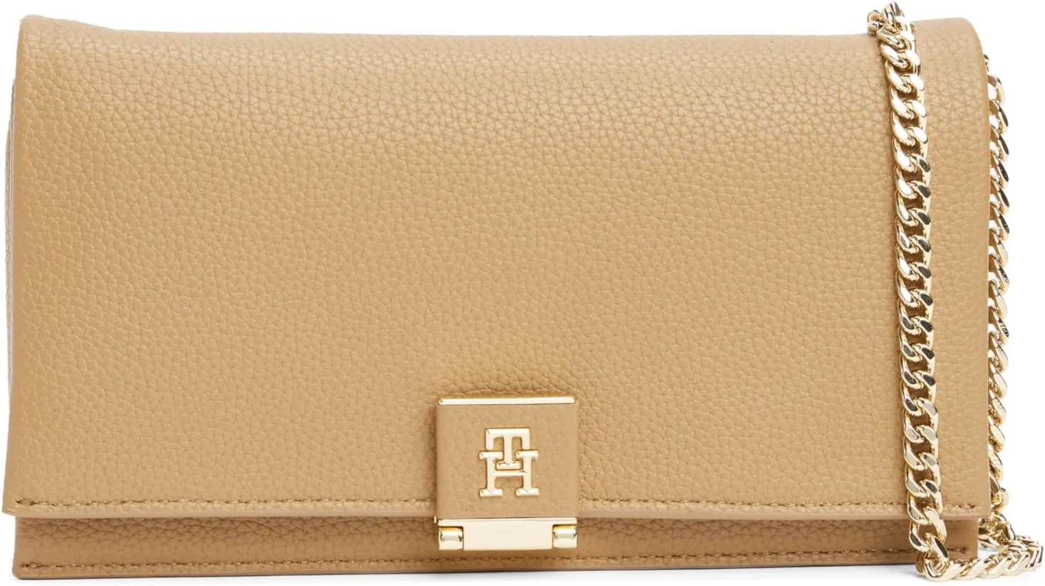 Tommy Hilfiger Chain Flap Bag with Removable Crossbody Strap