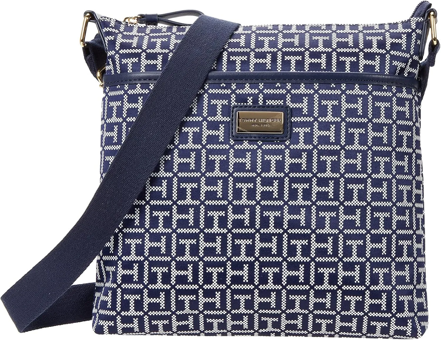 Tommy Hilfiger Garden Classics II-Medium Crossbody-Square Mono Navy/White One Size