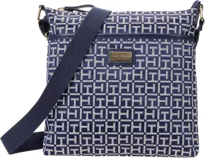 Tommy Hilfiger Garden Classics II-Medium Crossbody-Square Mono Navy/White One Size
