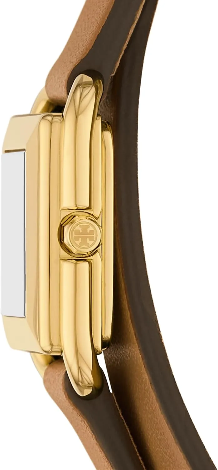 Tory Burch Women's Kira Square Stainless Steel Bracelet Watch