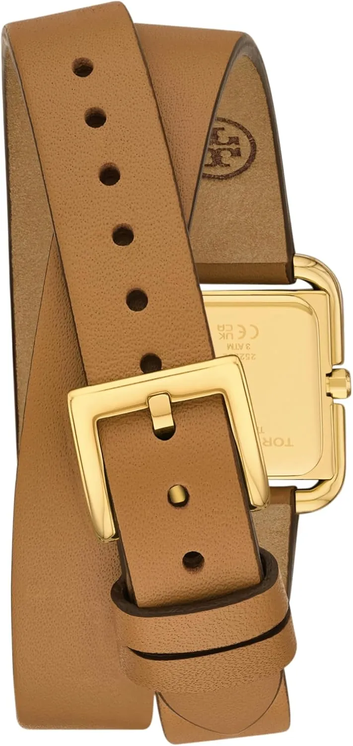 Tory Burch Women's Kira Square Stainless Steel Bracelet Watch