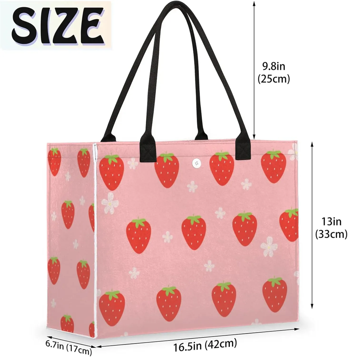 Tote Bag for Women Reusable Canvas Shoulder Bag