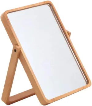 Touch Control Led Makeup Mirror Large Square Wall-Mounted Vanity Mirror Fill Light for Women Home Travel