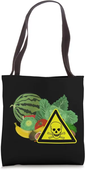 Toxic Vegetables Dislike Fruit Tote Bag