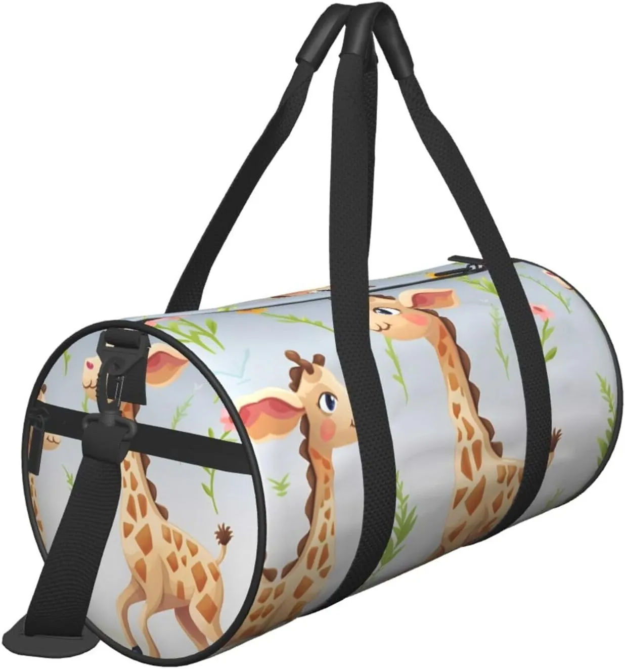 Travel Duffel Bag Cute Giraffe Weekender Overnight Bag For Men Women Large Capacity Sports Gym Bag Canvas Carry On Tote Bags For Travel Yoga