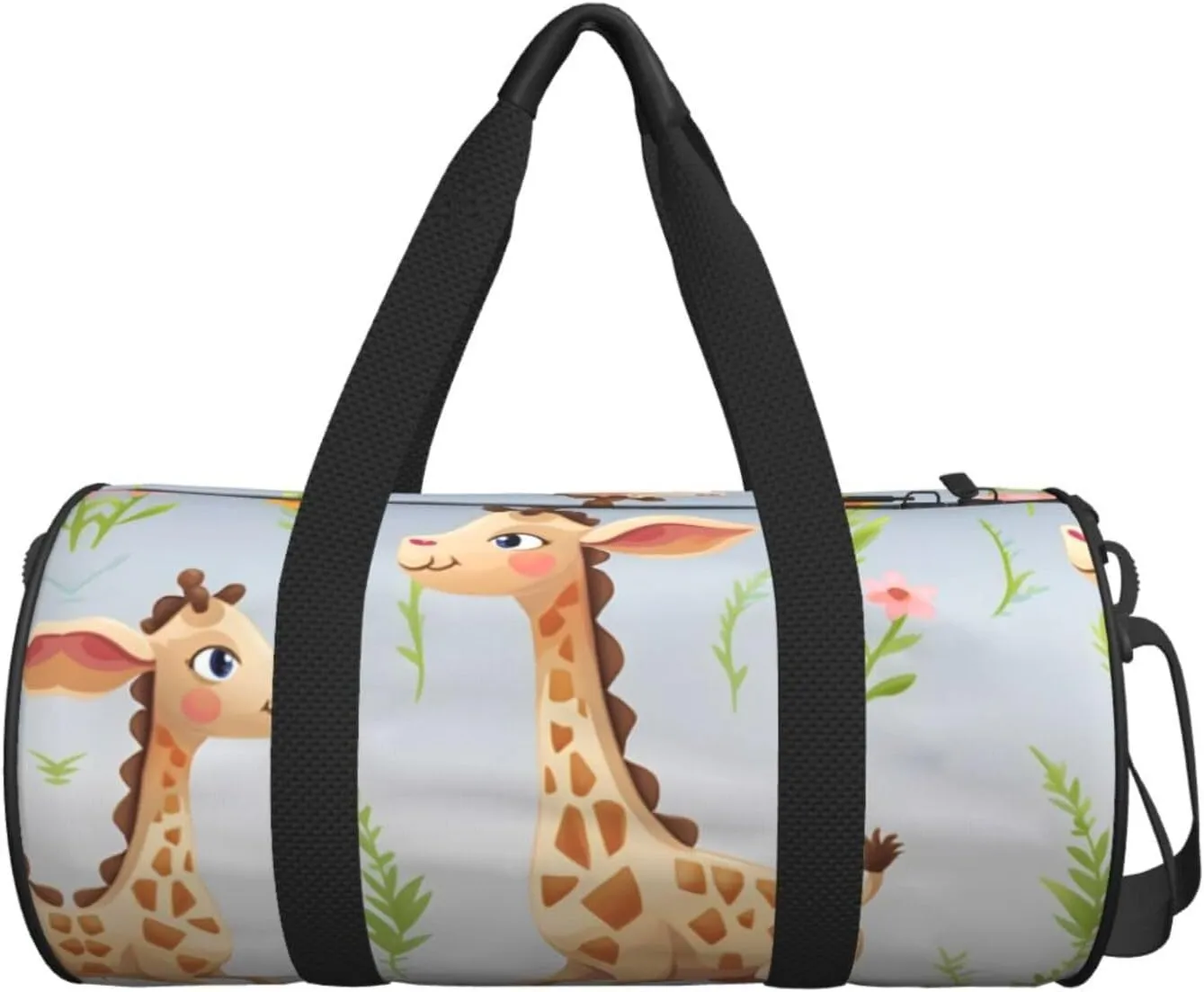 Travel Duffel Bag Cute Giraffe Weekender Overnight Bag For Men Women Large Capacity Sports Gym Bag Canvas Carry On Tote Bags For Travel Yoga