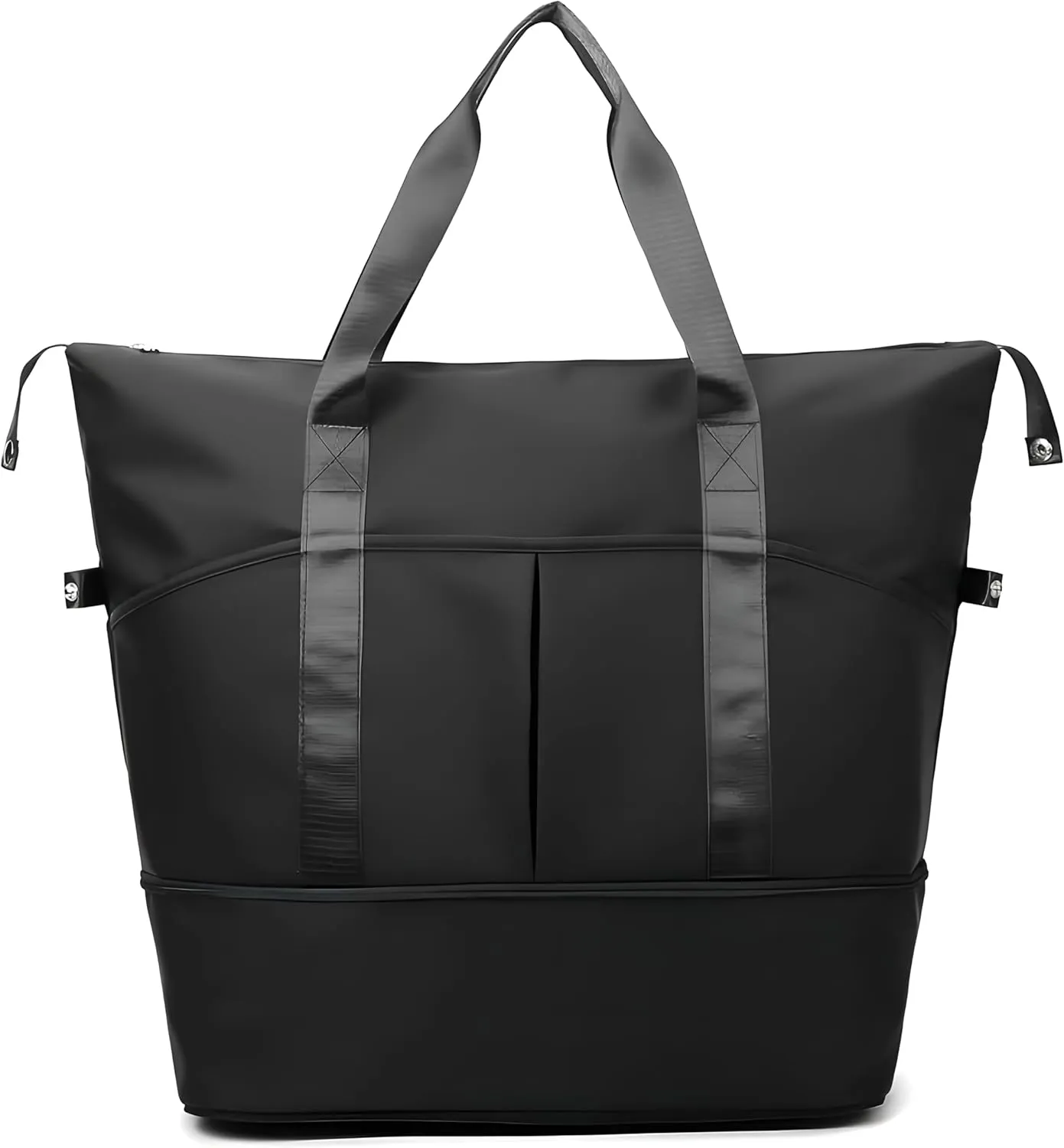Travel Duffel Bags with Trolley Sleeve for Women,Large Capacity Expandable Dry/Wet Separation Sport Gym Bag, Shoulder Weekender Overnight Bag,portable Maternity Bag