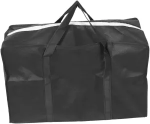 Travel Storage Bag Duffle Bag Bags for Traveling Blanket Storage Bags with Zipper Bag for Moving House Large Storage Bags Large Duffel Bag Move Bag Non-woven Fabric Black