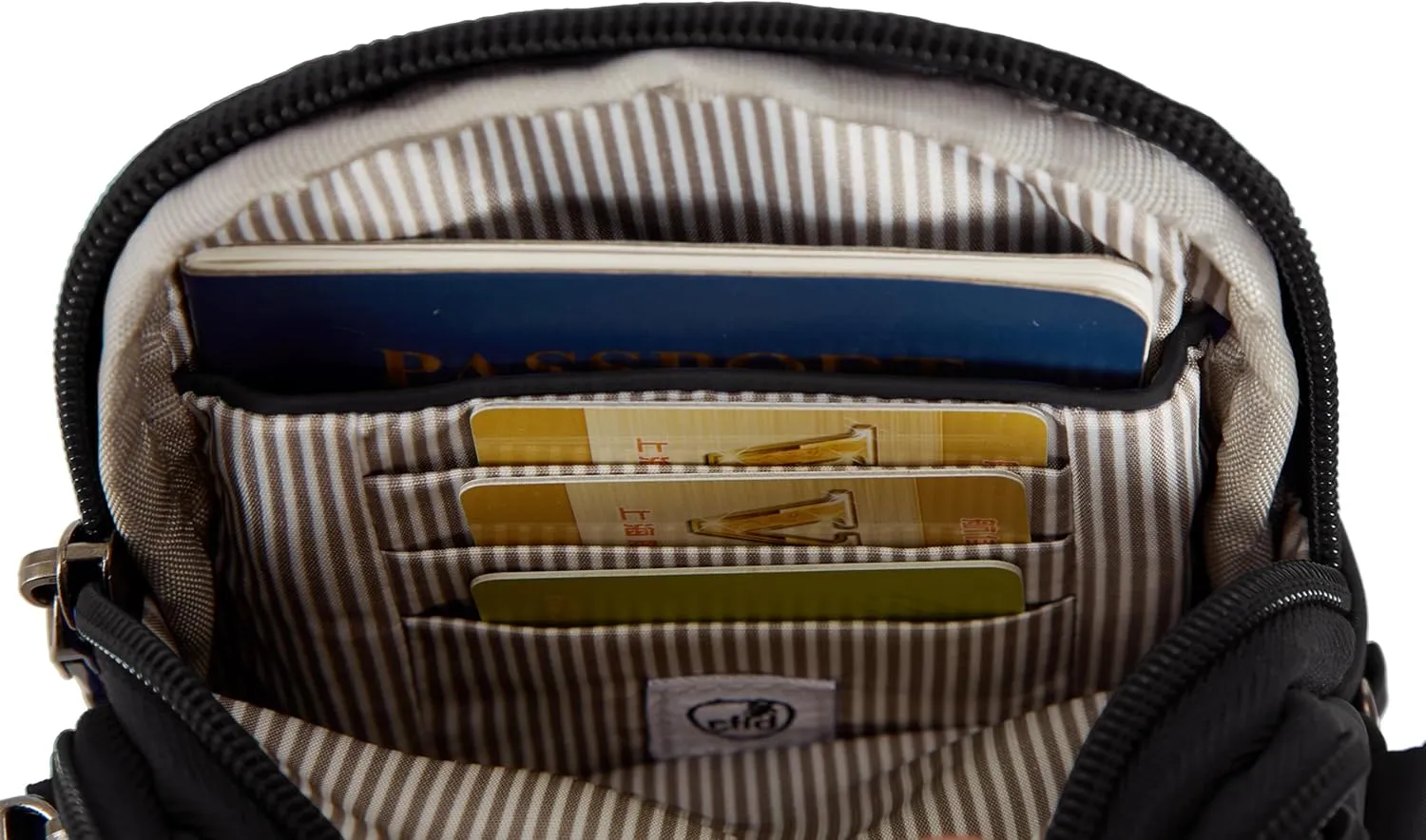 Travelon Anti-Theft Boho 2 Compartment Phone Crossbody