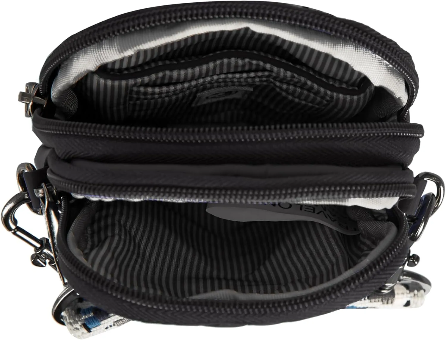 Travelon Anti-Theft Boho 2 Compartment Phone Crossbody