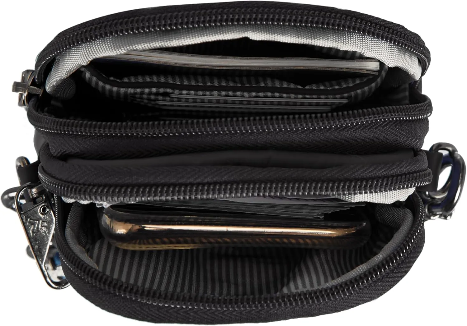 Travelon Anti-Theft Boho 2 Compartment Phone Crossbody