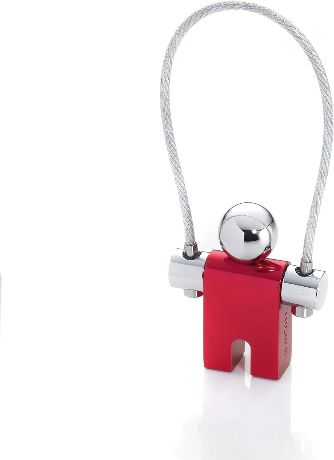 Troika Jumper Key Chain, Red (KYR71CR)