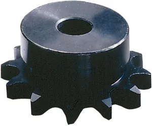 Tsubaki - 41B16 - Sprocket: 16 Teeth, 5/8 in Bore Dia., 2.81 in Outside Dia., Single Chain Rows, Carbon Steel