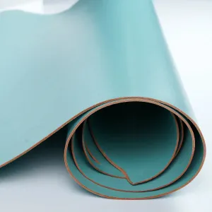 Turquoise Pigmented Veg Tan Leather 6-7oz.