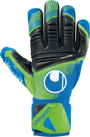 Uhlsport AquaSOFT HN Goalkeeper Gloves Size 11 Pacific/fluogreen