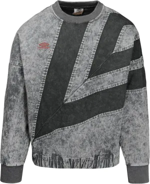Umbro Men's Washed Diamond Drill Sweater