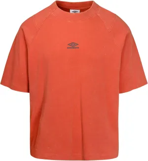 Umbro Men's Washed High Neck Boxy T-Shirt