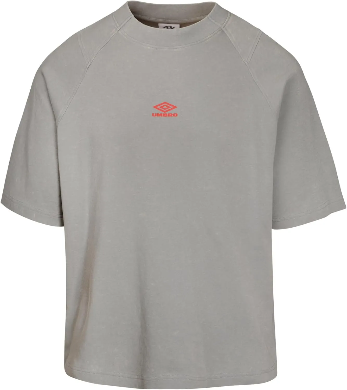 Umbro Men's Washed High Neck Boxy T-Shirt