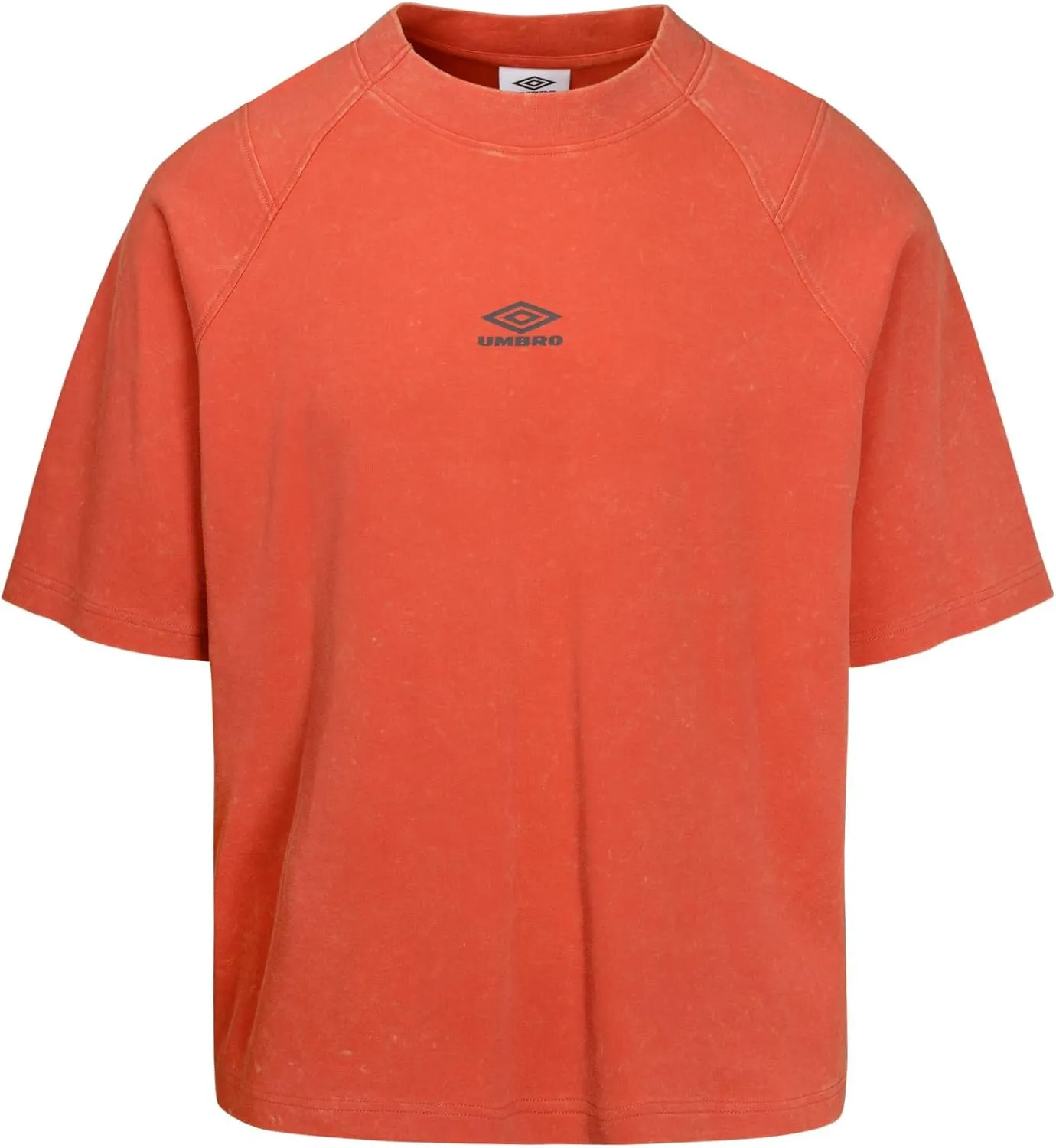 Umbro Men's Washed High Neck Boxy T-Shirt