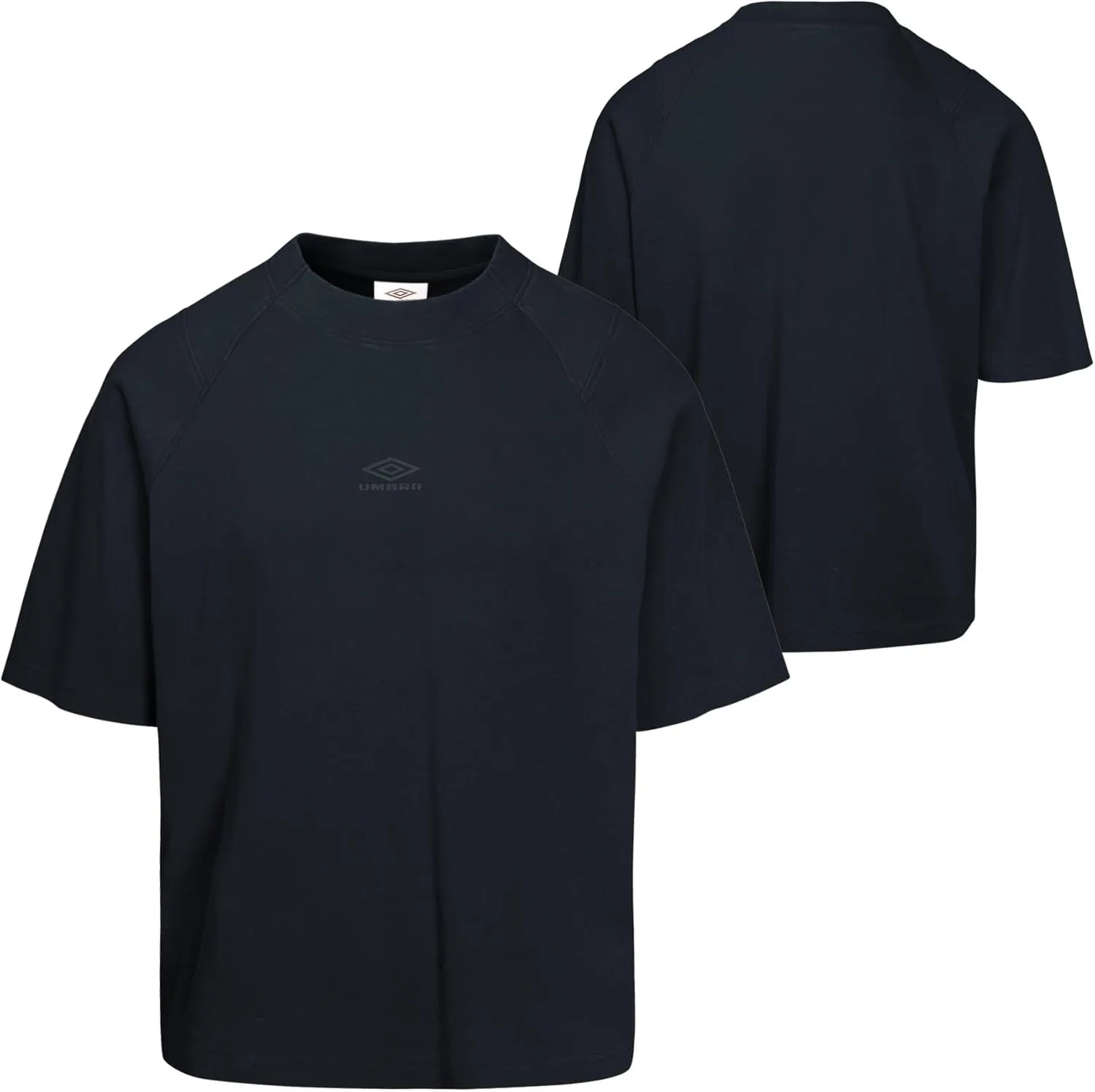 Umbro Men's Washed High Neck Boxy T-Shirt