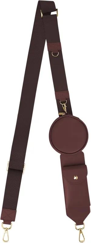 Unaone Crossbody Strap Replacement, Adjustable Crossbody Bag Straps for Purse, Handbag Shoulder Strap with Coin Purse
