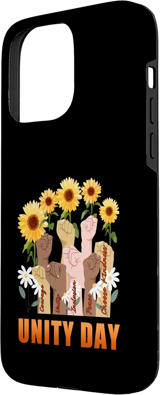 Unity Day Kindness Peace Anti Bullying Awareness Advocate Case for iPhone 15 Pro Max