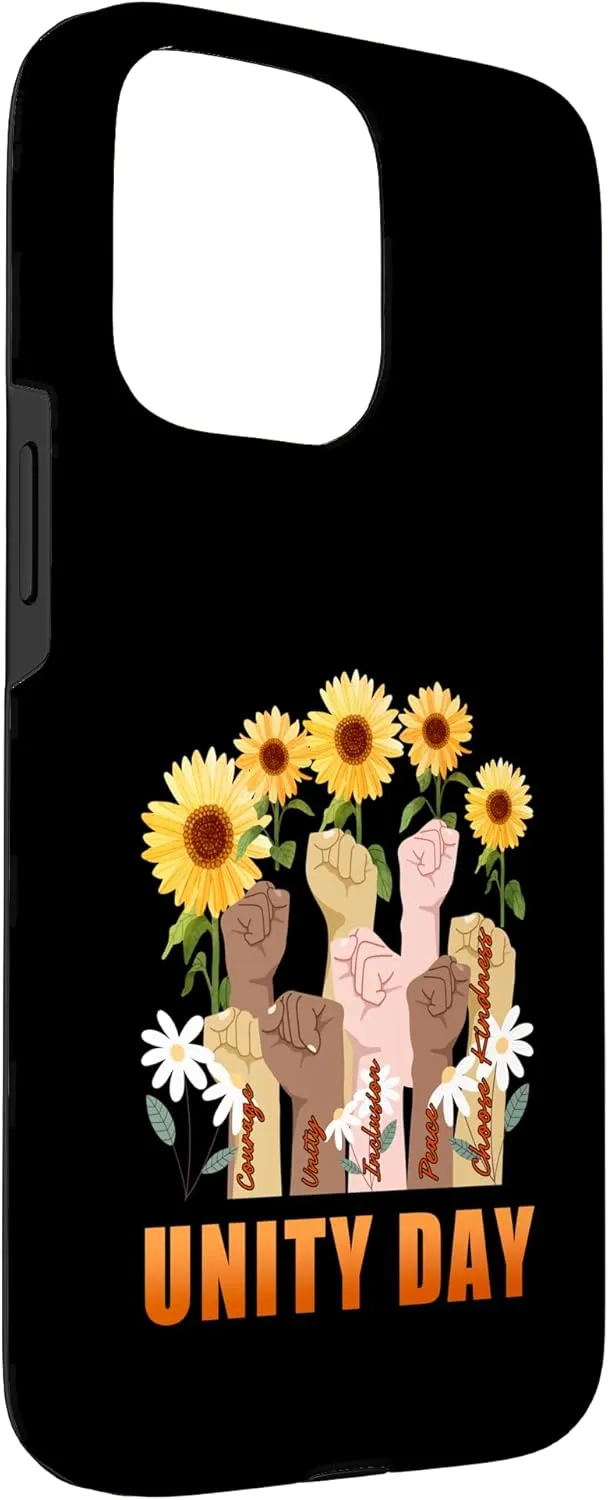Unity Day Kindness Peace Anti Bullying Awareness Advocate Case for iPhone 15 Pro Max