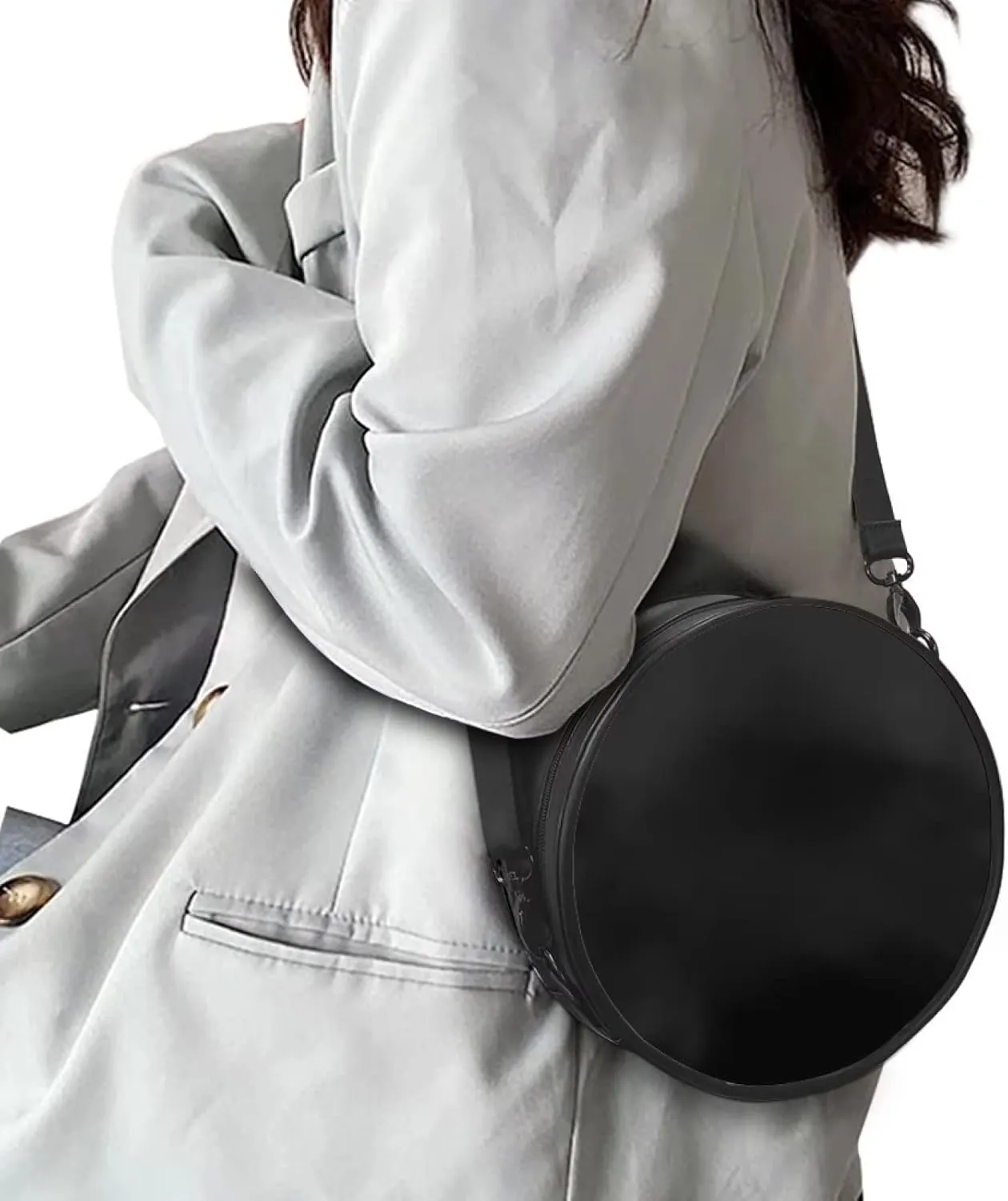 Upetstory Small Crossbody Round Purse for Women Teen Girls Shoulder Bag