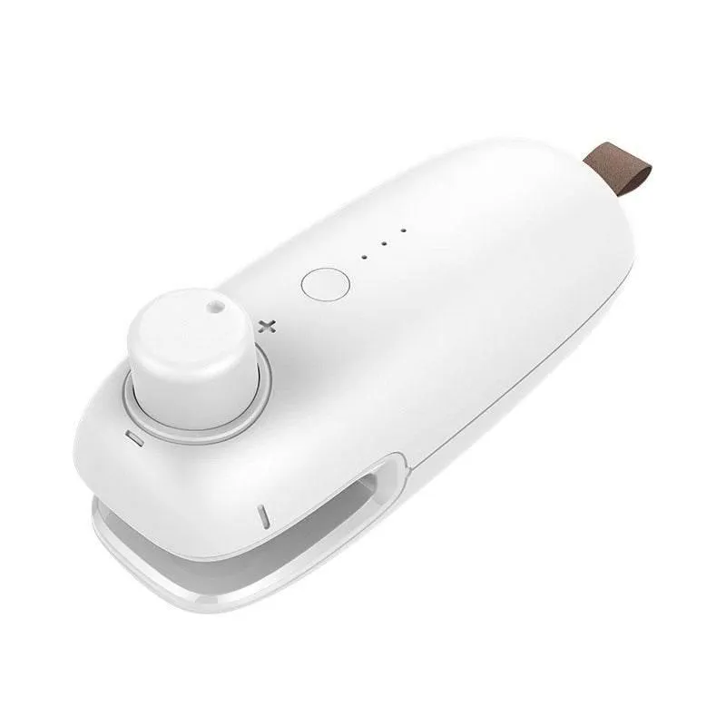 USB Portable Food Sealer - Compact Heating Bag Sealer