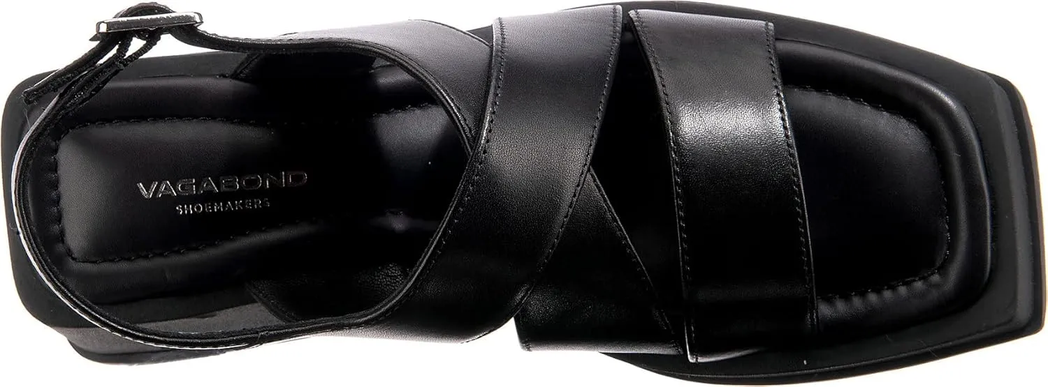 Vagabond womens Hennie Leather Cross Sandal