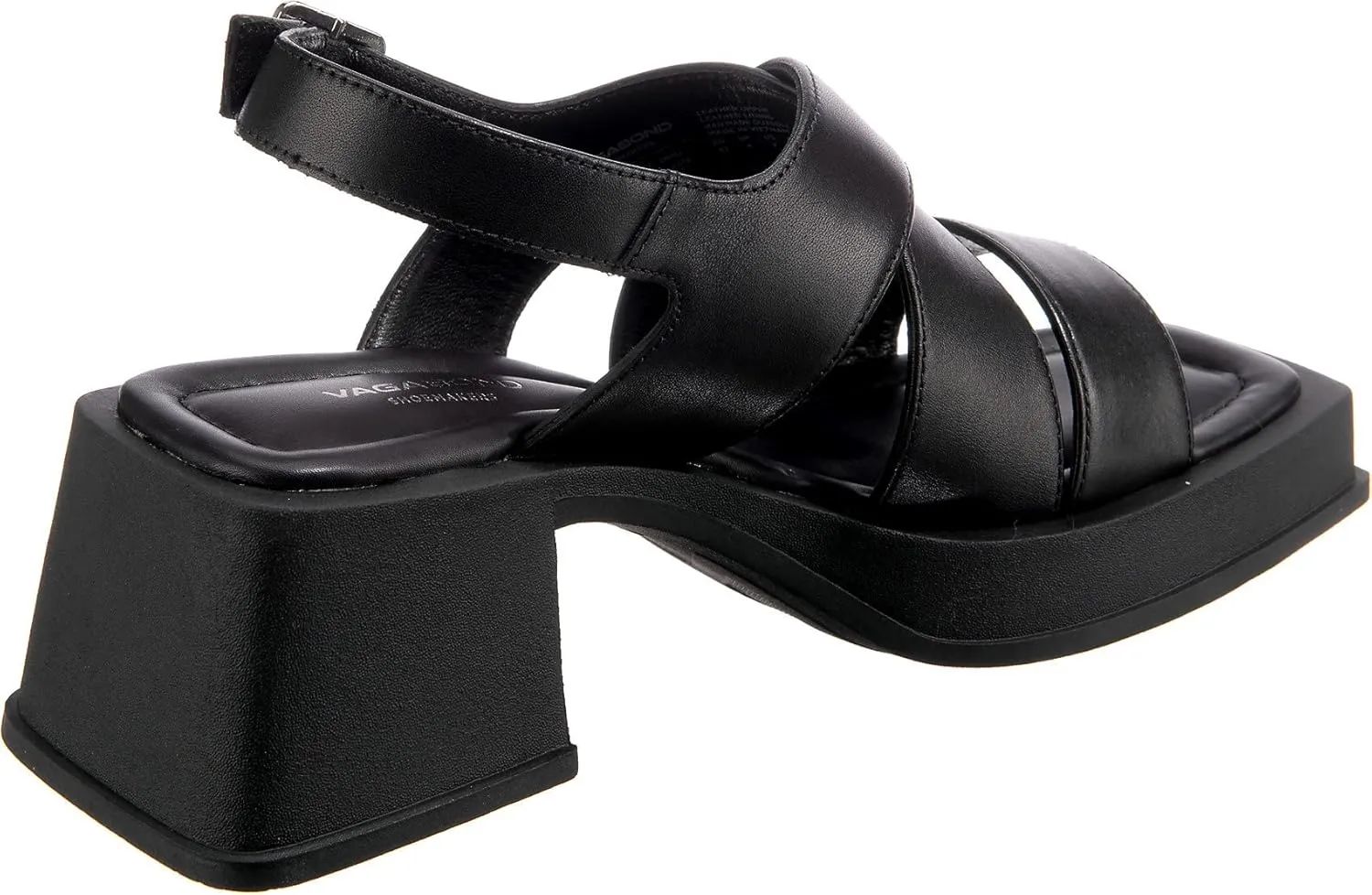 Vagabond womens Hennie Leather Cross Sandal