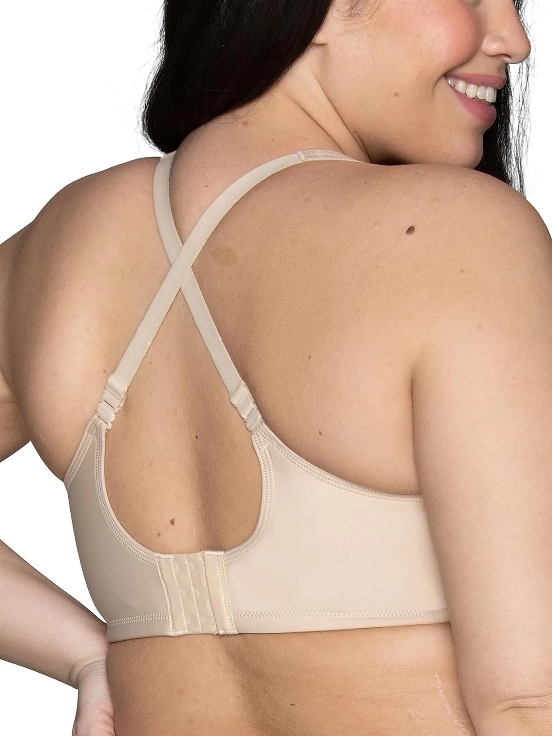 Vanity Fair Women's Medium Impact Sports Bras for Women, Breathable, Moisture Wicking, Padded Cups up to DDD