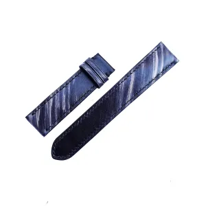 Vegetabele tanned leather watch band Patina style, Full Grain Cow leather watch strap (14mm, Steel Tang Buckle)