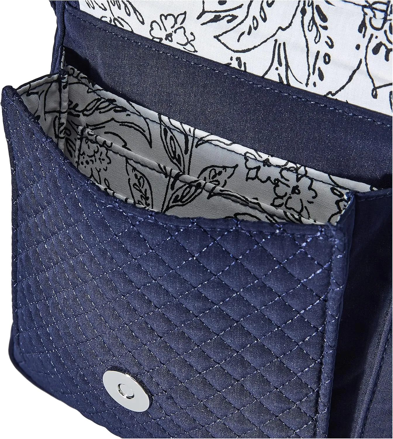 Vera Bradley Women's Polyester RFID Mini Hipster Crossbody