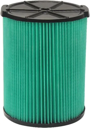 VF6000 5-Layer Pleated Replacement Vacuum Filter Compatible for Ridgid Shop Vac 5-20 Gallon Wet/Dry Vacuums
