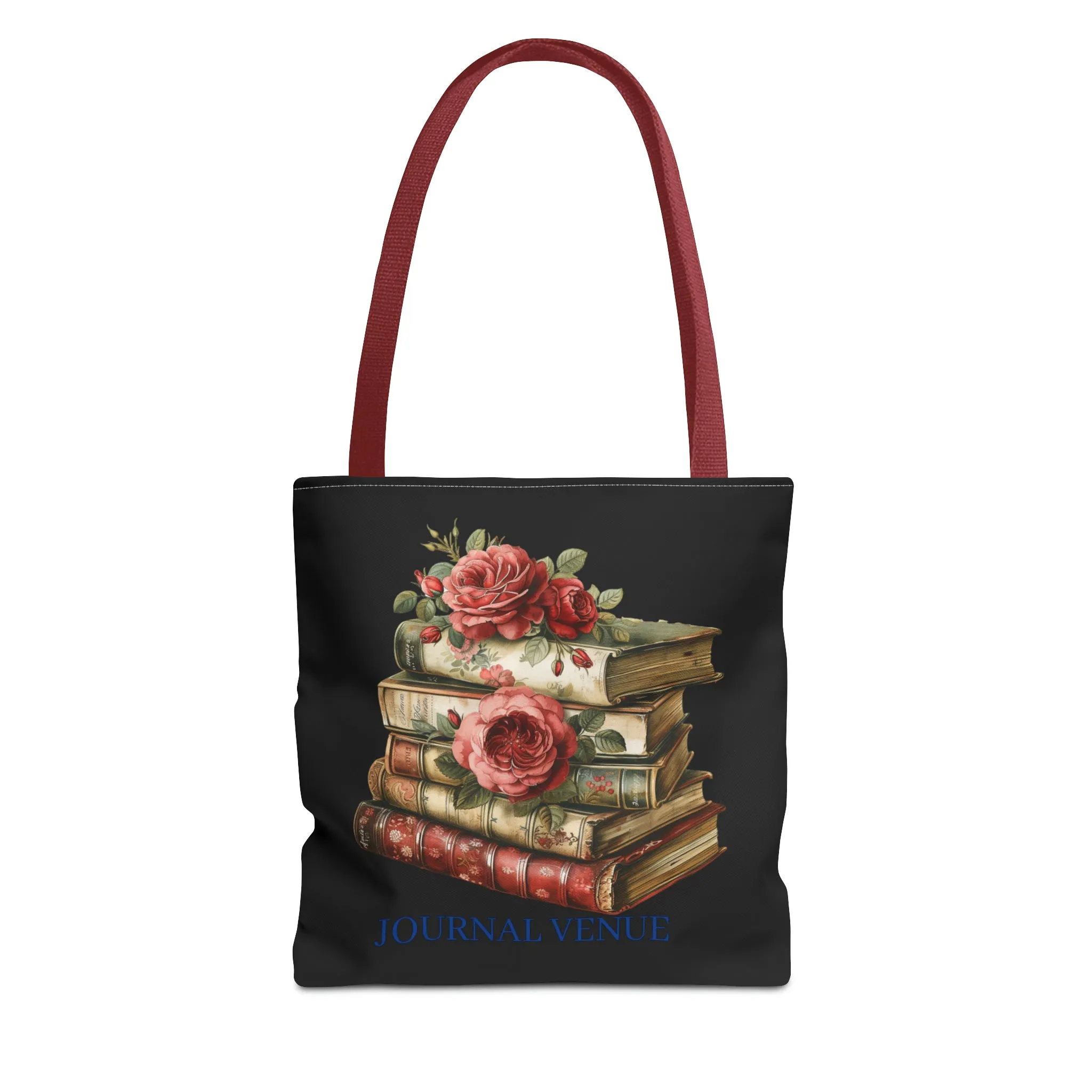 Vintage-Style Bookish Tote Bag