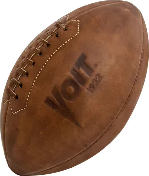 Voit Legacy Collection Football 1922 No. 7, Timeless Elegance in Natural Leather, a Tribute to Sporting Heritage