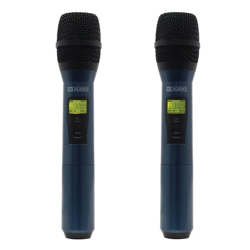 W-Audio DQM 800H Quad Handheld UHF Radio Microphone System (823Mhz-865Mhz)