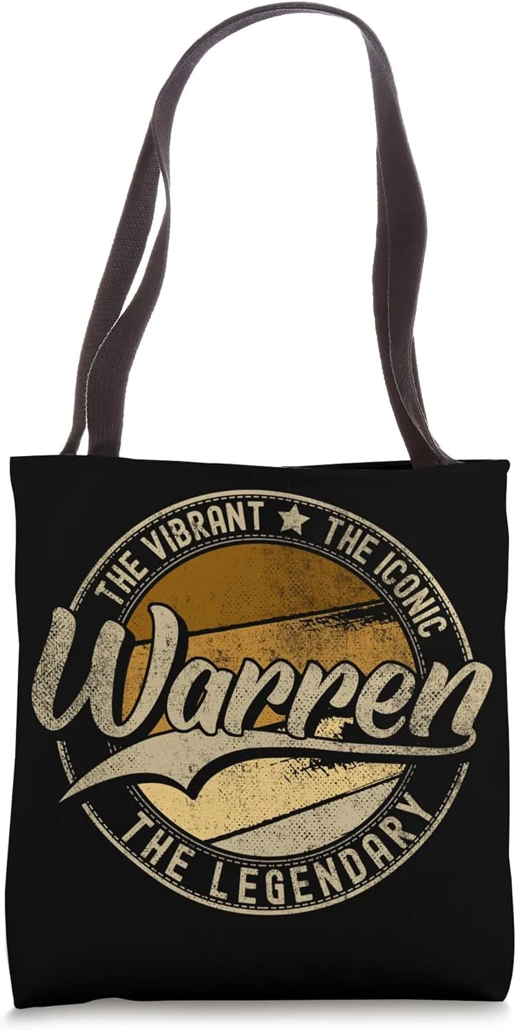 Warren RI | Rhode Island | Vintage Distressed Tote Bag