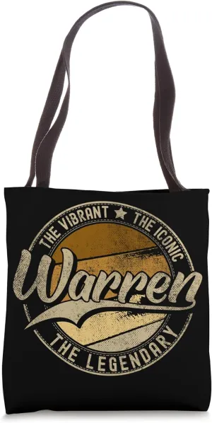 Warren RI | Rhode Island | Vintage Distressed Tote Bag