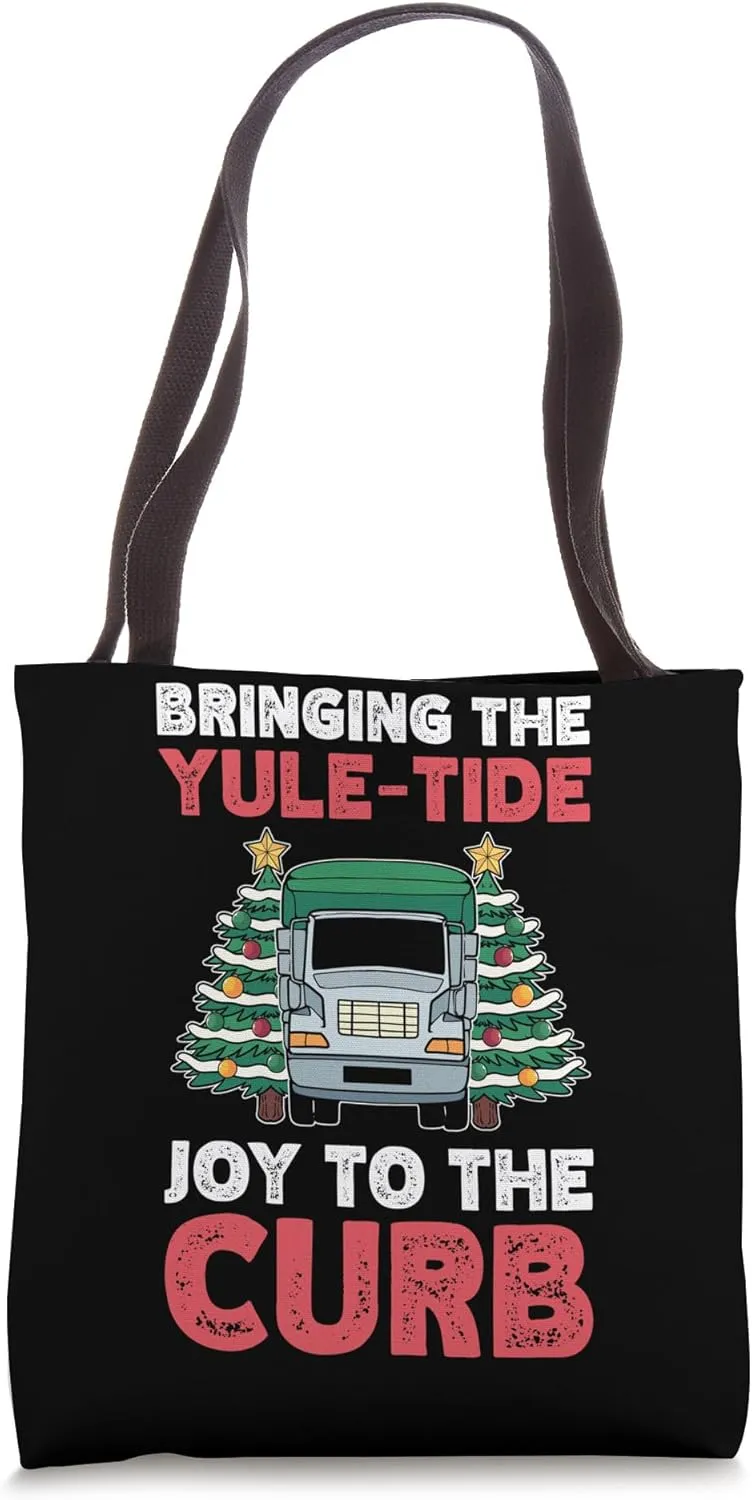 Waste Separation Refuse Collection Vehicle Garbage Truck Tote Bag