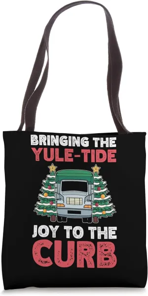 Waste Separation Refuse Collection Vehicle Garbage Truck Tote Bag